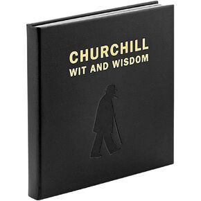 Graphic Image CHURCHILL'S WIT and Wisdom in Black Leather (r) -