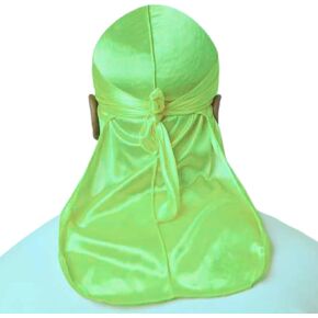 Essential Aura New Premium Luxe Silky Durags للرجال/أشرطة طويلة/ذيل طويل/Durag للنساء/بطانة حريرية/غطاء مموج قطعة واحدة in Saudi Arabia