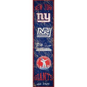 Chicago Bears 6'' x 24'' Vertical Heritage Banner Sign