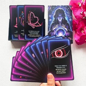 Sacred Soul Oracle Cards Deck, Higher Self Messages Oracle Cards, Oracle Deck Combines Art, Intuition, and Ancient Wisdom to Show You The Way Forward