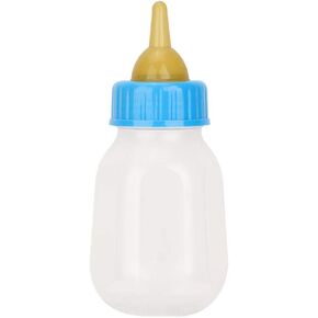 Tnfeeon 120ml Portable Feeding Bottle for Pet, Silicone Transparent Nipple lk Bottle for Newborn Kittens Puppies s Sll Anils