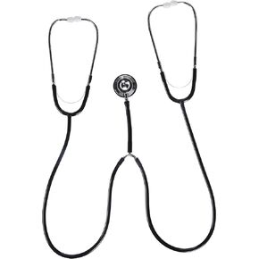 Veridian 05-132 سماعة طبية ألمنيوم مزدوجة الرأس للتدريس والتدريب، باللون الأسود in Kuwait