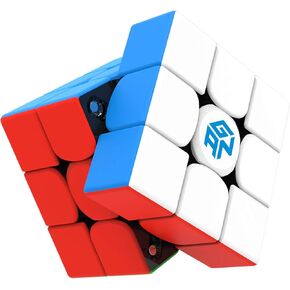 GAN 356 X S, GAN Cube 3x3, Magnetic Magic Cube, Stickerless Speed Cube Puzzle Toy, 67g Light Weight, 72 Configurations