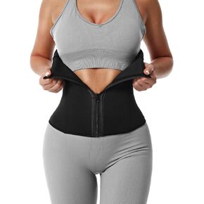 Vigorix Waist Trainer,Waist Trainer for Women Working out,Neoprene Workout Corset Waist Trainer Zipper
