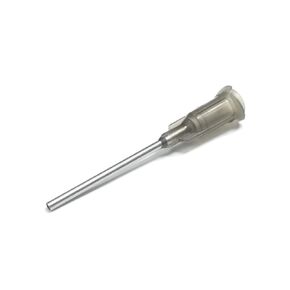 20 Pack - 14 Ga 1 Inch Blunt Tip Dispensing Needle with Luer Lock,Olive