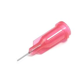 27 Gauge 0.25 Inch Industrial Microtrace Blunt Tip Dispensing Needle with Luer Lock,Precision acidified stainless steel,Match Low Viscosity Liquids,Clear 20 PCS