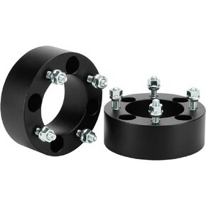 AEagle 4X110 Wheel Adapters 2" for Honda Yamaha Suzuki Rancher Fourtrax Foreman, Forged 4 Lug Wheel Spacers with M10x1.25 Studs 84mm Bore 2PCS