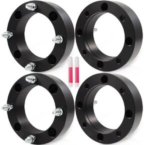 ECCPP 4PCS 2" Wheel Spacer 4x156 4 Lug 131mm CB 12x1.5 Studs Compatible with 2009-2013 for Polaris Ranger RZR 800 S 2007-2013 for Polaris Sportsman 800 EFI 2004-2010 for Yamaha YFM350 Raptor