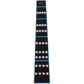 Violin Finger Guide, Removable 4/4 Fingerboard Sticker Guide with Instruction Stickers, Violin Notes Sticker Full Size Guide for kids/beginners