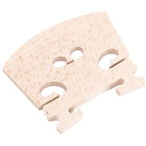 VBESTLIFE Violin Bridge Part, 5Pcs Maple Wood Bridges Parts for 4/4 Size Violin