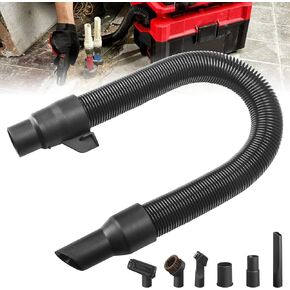 14-37-0105 18v/28v Wet/Dry Vac Hose Assembly for Milwaukee M18 Vacuum 0880-20 0970-20 w/Attachments Adapter Kit (Internal Storage)