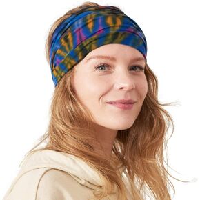 CHARM Tie-Dye Boho Hair Band - Hippie Gaiter Scarf Face Cover Men Women 3 in 1