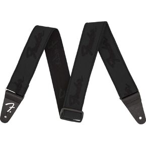 Fender WeighLess Running Logo Guitar Strap