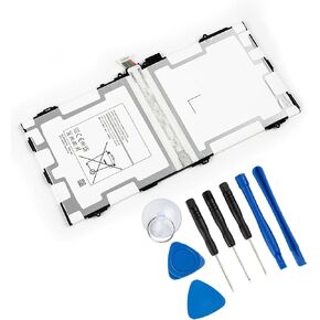 REYTRIC EB-BT800FBU/FBE Battery Compatible for Galaxy Tab S 10.5 LTE Replacement SM-T800 Batteries T801 T805 T807A T807P Series Tablet with Tool Kit 3.8V 7900mAh 30.02Wh