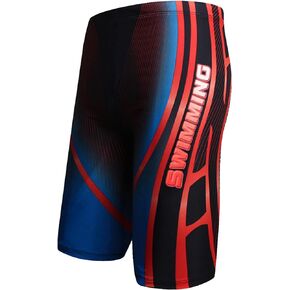 FEOYA Mens Sports Square Leg Swimsuit Surfing Swimming Boxer Swimwear Dry Quick Breathable