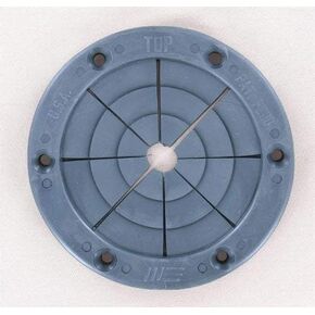 Black Round Rod Holder, Large