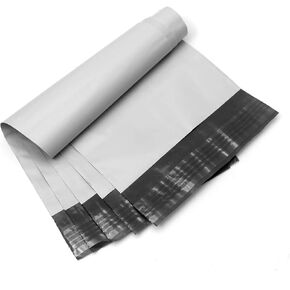 أكياس مظاريف شحن بولي ميلر مع لاصق ذاتي الغلق، حقائب بريدية مقاومة للماء والتمزق [أبيض، 6 بوصة × 9 بوصة، عبوة من 100] in Kuwait