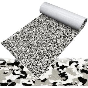 Boat Flooring EVA Foam Boat Decking Sheet Self Adhesive Marine Flooring Brushed Camo Marine Carpet for Boats Yacht Kayak Decking Cushioning Cooler Seating Helm Pad Swimming RV Golf Cart Non Slip Pad