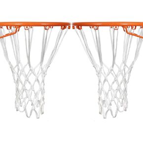 Basketball Net 2 PCS Heavy Duty All Weather Basketball Nets Replacement Backboard Accessories for Standard Rim Hoop Outdoor Indoor
