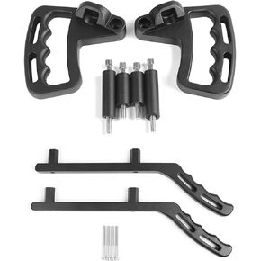 RT-TCZ Grab Handles Grip Handle Grab bar for 2007-2018 Jeep Wrangler JK Sahara Sport Rubicon X & Unlimited (Front&Rear)