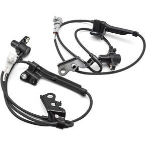Ynovvo 2pcs Front Left & Right ABS Wheel Speed Sensors Driver and Passenger Side 89543-02050 89542-02050 88969673 88969672 ALS657 ALS1377 ALS658 ALS1368