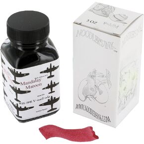 Noodler's Ink Refills V-Mail Mandalay Maroon Bottled Ink - ND-19057