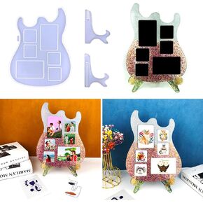 Playing Mold Photo Frame Resin Molds Silicone, Resin Picture Frames Molds for Epoxy Resin,Mother's Day Theme Heart Shape Silicone Epoxy Molds for DIY Crafts Home Table Decor Mother's Day Gifts in Kuwait