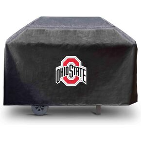 FANMATS 41194 Ohio State Rectangular Grill Cover - 68in x 21in x 35in
