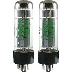 New Current Matched Pair (2) Electro-Harmonix EL34 Small Bottle Vacuum Tubes