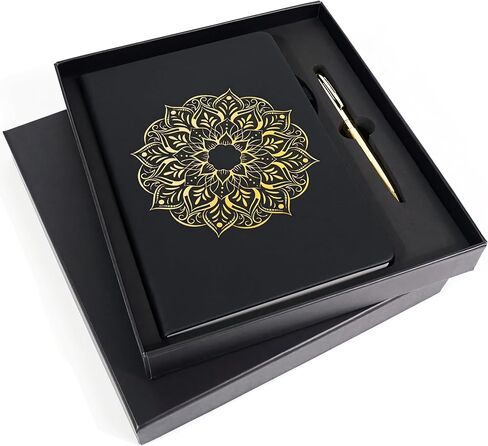 Veway Tree of Life Journal and Pen Gift Set - Vegan Leather Journal with Pen - Professional Diary for Women or Men - A5 Hardcover Fancy Notebook Gift Set - Index & 224 Lined Pages in Kuwait