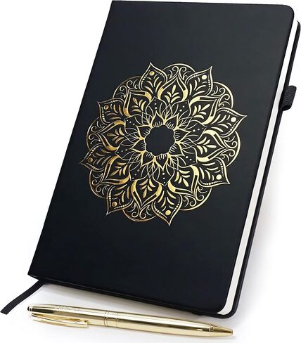 Veway Tree of Life Journal and Pen Gift Set - Vegan Leather Journal with Pen - Professional Diary for Women or Men - A5 Hardcover Fancy Notebook Gift Set - Index & 224 Lined Pages in Kuwait