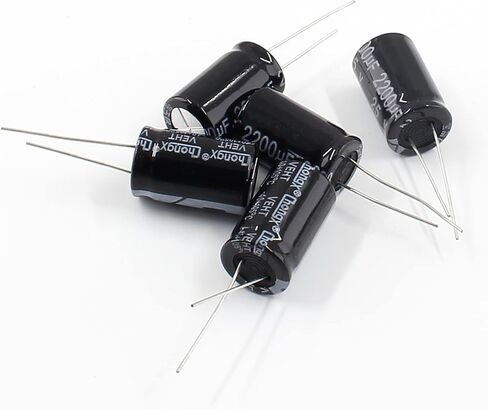 Cionyce 10 PC 25v 1000uf Capacitor, Aluminum Radial Electrolytic Capacitors for TV, LCD, Radio, Microwave, Game (10 x17mm) in Saudi Arabia