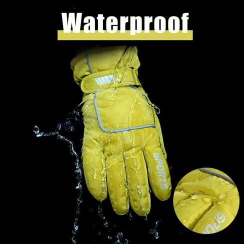 ALTALIVA Warm Winter Snow Gloves Thermal Waterproof Windproof Touchscreen Ski Snowboard Women Men Gloves for Skiing Walking Cycling Climbing in Saudi Arabia