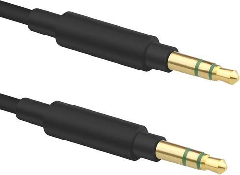 Geekria Audio Cable Compatible with Sony WH-ULT900N WH-1000XM5 WH-1000XM4 WH-XB920N WH-XB910N WH-CH720N INZONE H5 Headphones Cable, 1/8" (3.5mm) to 3.5mm Replacement Stereo Cord (4 ft/1.2 m) in Saudi Arabia