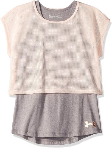 Under Armour Girls' Infinity Layered Short Sleeve in Saudi Arabia