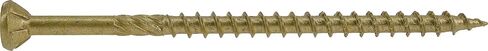 Power Pro 967781 Wood Screws, #10 x 3-1/2", Premium Outdoor Deck Screws, Rust Resistant, Epoxy Coated Bronze, 1000pcs Box in Saudi Arabia
