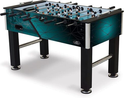 طاولة كرة قدم داخلية فاخرة مقاس 54 بوصة من EastPoint Sports - طاولة ألعاب متعددة اللاعبين وطاولة كرة قدم كاملة مع قضبان سريعة التوصيل وتسجيل الخرز in Kuwait