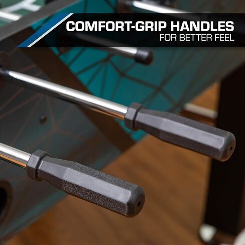 طاولة كرة قدم داخلية فاخرة مقاس 54 بوصة من EastPoint Sports - طاولة ألعاب متعددة اللاعبين وطاولة كرة قدم كاملة مع قضبان سريعة التوصيل وتسجيل الخرز in Kuwait