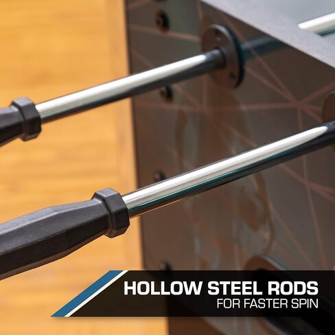 طاولة كرة قدم داخلية فاخرة مقاس 54 بوصة من EastPoint Sports - طاولة ألعاب متعددة اللاعبين وطاولة كرة قدم كاملة مع قضبان سريعة التوصيل وتسجيل الخرز in Kuwait