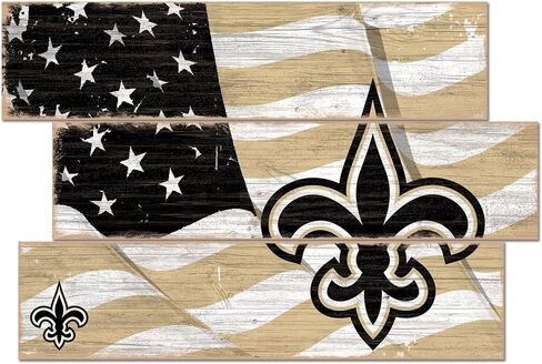Fan Creations New Orleans Saints 3-Plank Team Flag in Saudi Arabia