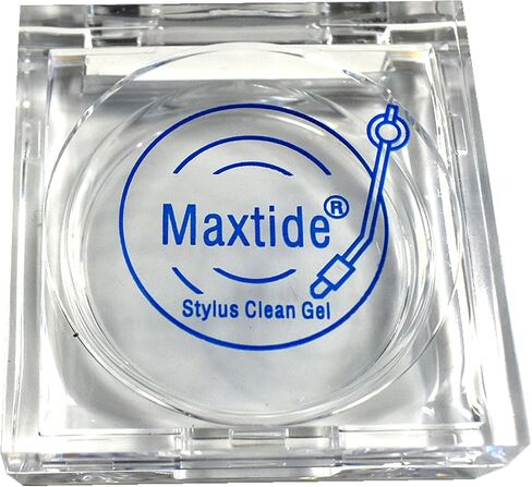 Turntable Stylus Clean Gel - Premium Anti-Static & Zero-Dust Stylus Cleaner, Dirt and Debris Dry Cleaning Mixture for Vinyl Record Player Needle (Black) in Saudi Arabia