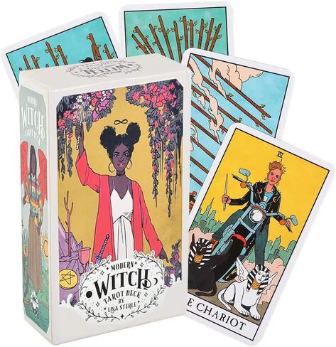 sdlanhuagroup Modern Style Witch Tarot - اكتشف مصيرك مع Waite's Tarot - ألعاب الكهانة - العرافة واستكشاف الذات للمبتدئين والخبراء. in Kuwait