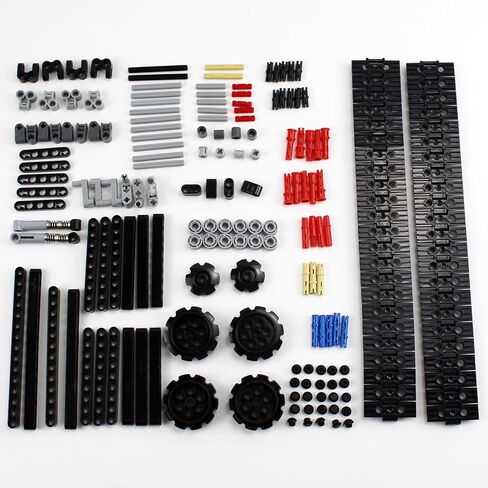 Technical Chain Wheel Part Track System Tank Tracks Compatible with All Major Brands, MOC Parts Tracks for Tanks Toy DIY Accessories (378 pcs) in Kuwait