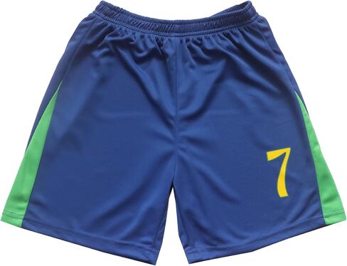 WINKIZIL 2024 البرازيل #7 كوبا أمريكا فيني هوم للأطفال لكرة القدم كرة القدم جيرسي السراويل مجموعة أحجام الشباب in Kuwait