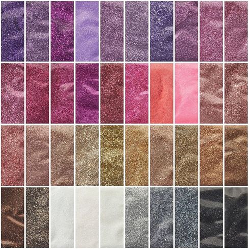 Bright Creations 80 Colors Ultra Fine Glitter for Crafts, Resin, Nails, Epoxy, Slime (5 Grams Per Packet) in Saudi Arabia