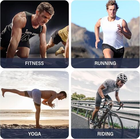 GENEMEN Sauna Belt for Men Waist Trimmers, Sweat Waist Trainer Men Gym Workout Tummy Slimmer Girdle in Saudi Arabia