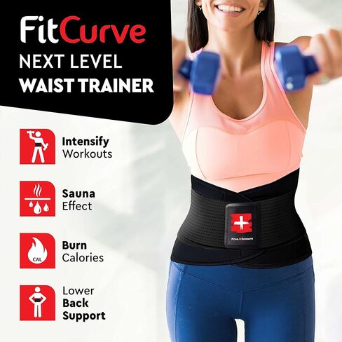 POHL SCHMITT FitCurve Waist Trainer and Trimmer Sweat Belt in Kuwait