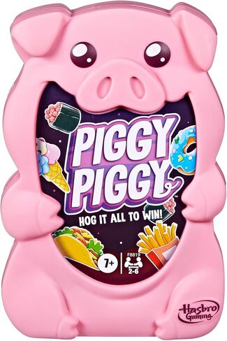 Piggy Piggy Card Game | Fun Family Games for Kids, Teens, and Adults | Ages 7 and Up | 2 to 6 Players I 20 Mins. Average | Quick-Playing Travel Games in Saudi Arabia