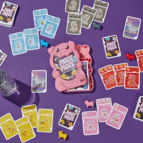 Piggy Piggy Card Game | Fun Family Games for Kids, Teens, and Adults | Ages 7 and Up | 2 to 6 Players I 20 Mins. Average | Quick-Playing Travel Games in Saudi Arabia