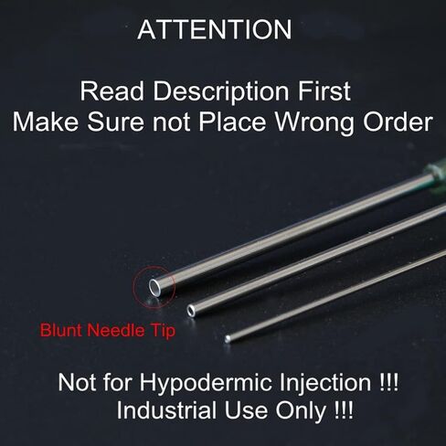 50 Pcs - 3ml Syringes with 14ga, 20ga,21ga, 23ga Blunt Tip Needles With Syringe Caps and Needle Caps for Refilling and Measuring Liquids, Oil or Glue Applicator in Saudi Arabia